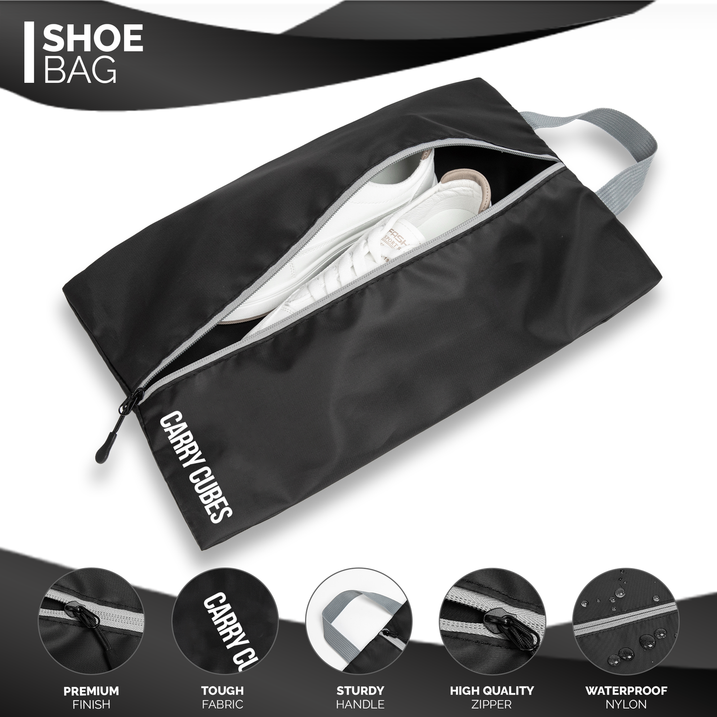 Shoe Bag - Black image 0