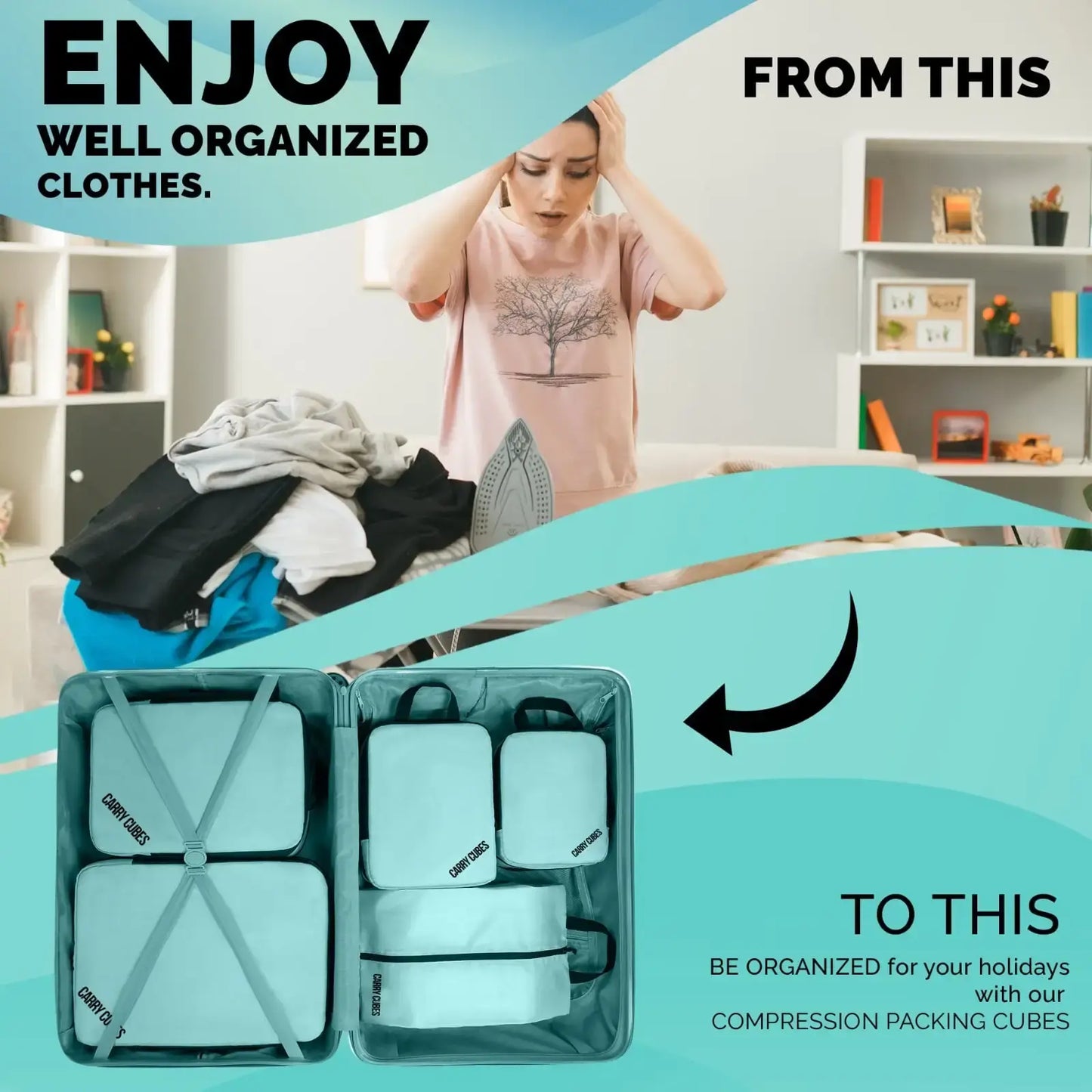 Compression Packing Cubes