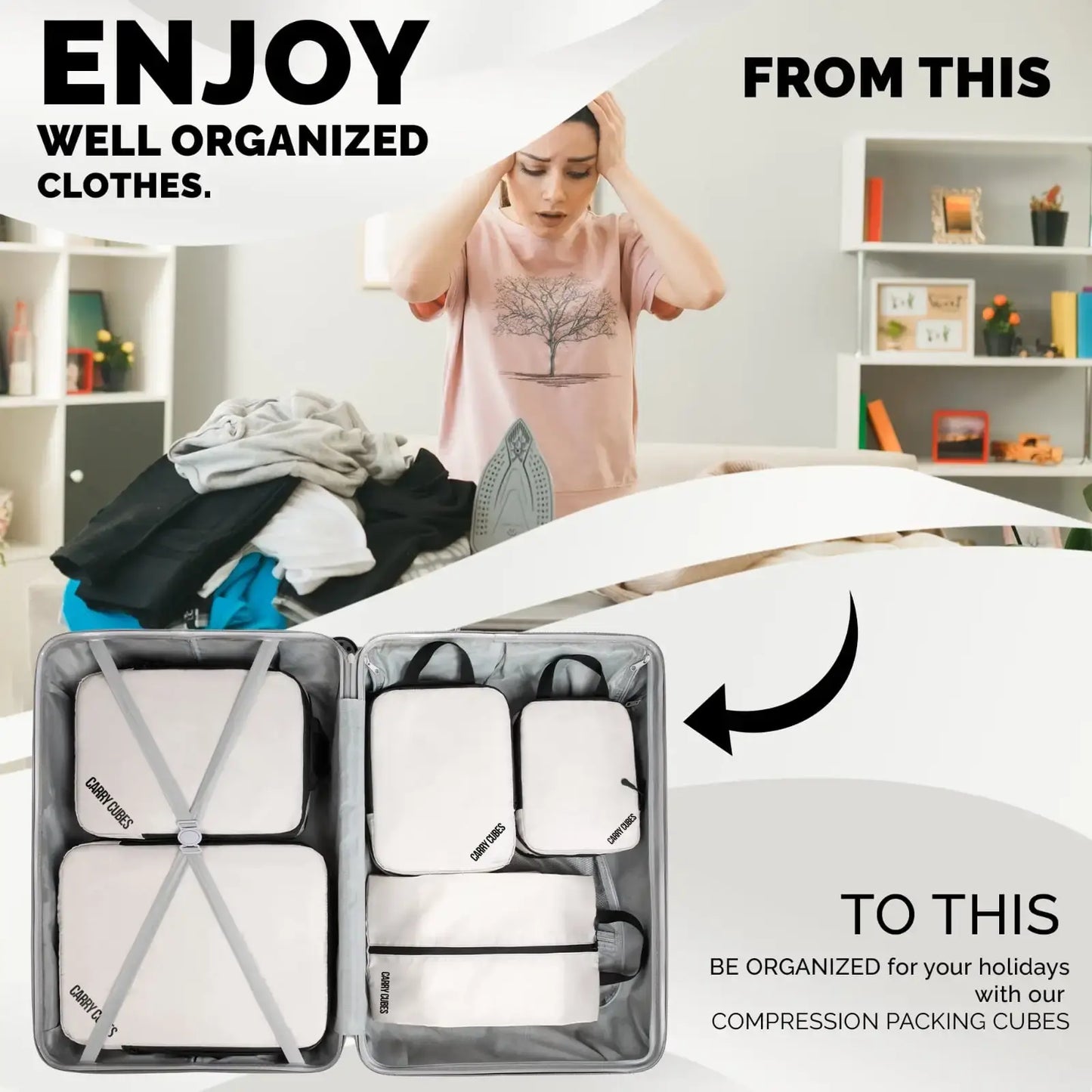 Compression Packing Cubes