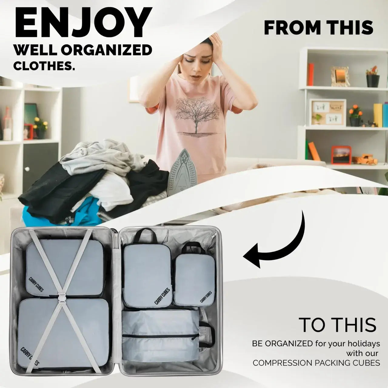 Compression Packing Cubes