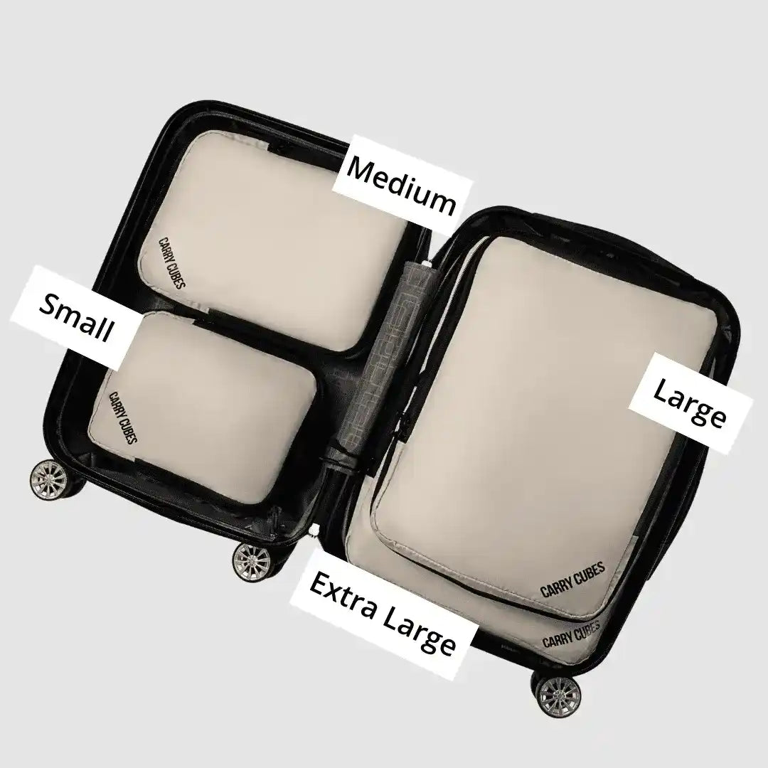 Premium Travel Compression Packing Cubes UK – Carry Cubes