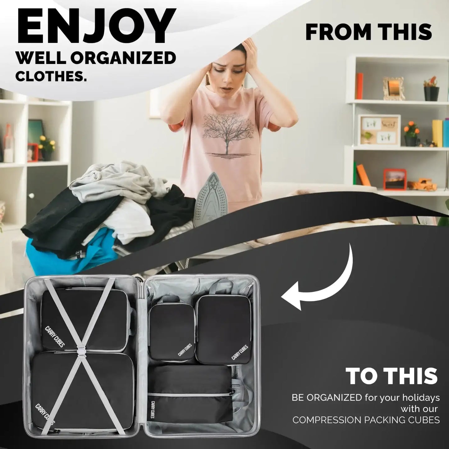 Compression Packing Cubes